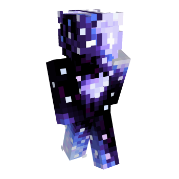 Purple Colorful Minecraft Skin