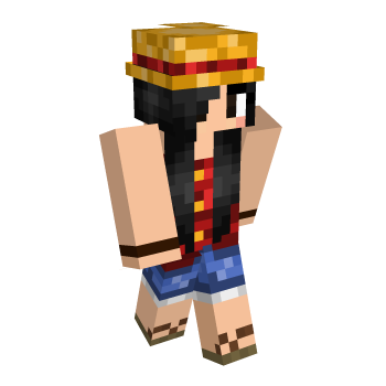 Anime Luffy Minecraft Skin