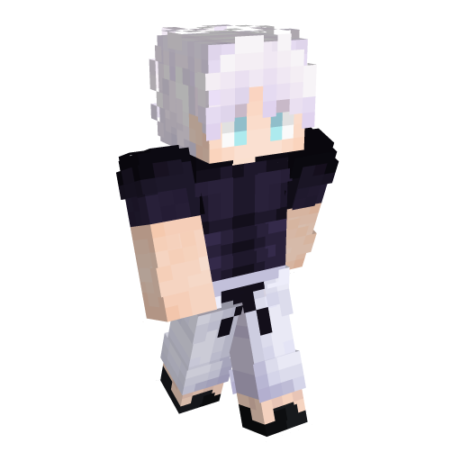 Gojo Minecraft Roses Gojo Jujutsu Kaisen Minecraft Skin - Laby