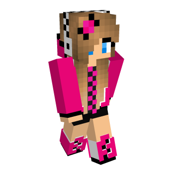 Girly Girl Minecraft Skin