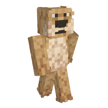 Dog Minecraft Skin