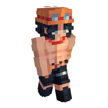 Ace Anime Minecraft Skin