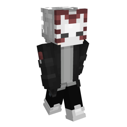 Mask Kitsune Minecraft Skin - Laby