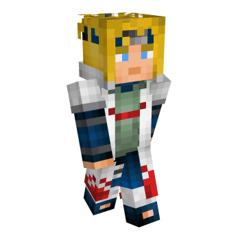 Anime Yellow Minecraft Skin