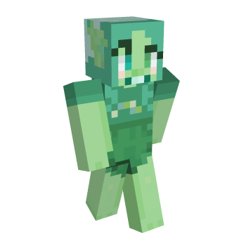 Water Jellyfish Minecraft Skin