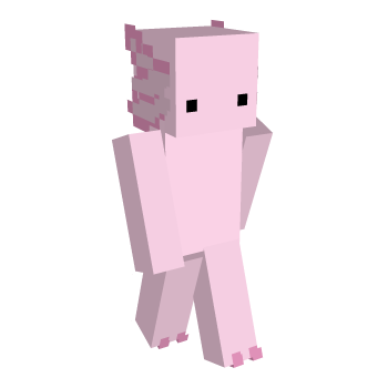 Axolotl Minecraft Skin