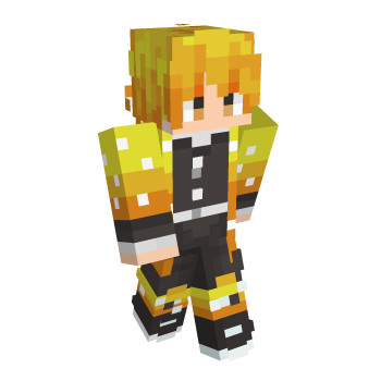 Demon Slayer Minecraft Skin