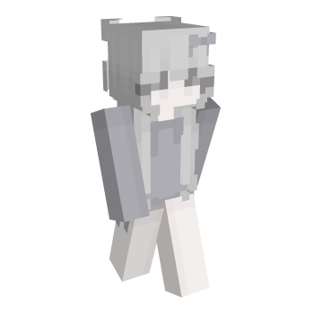 Girl White Minecraft Skin