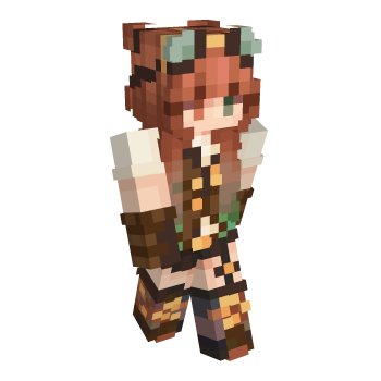 Girl Steampunk Minecraft Skin