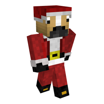 Horse Santa Minecraft Skin
