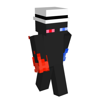 Mikiwashere Red And Blue Minecraft Skin