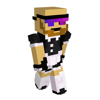Maid Beard Minecraft Skin