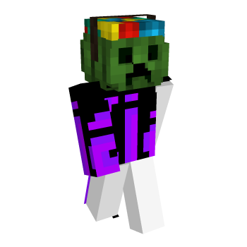Candy Halloween Minecraft Skin