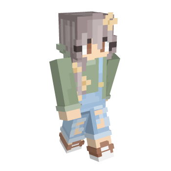 December Overalls Minecraft Skin