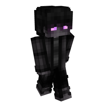 Hair Black Minecraft Skin
