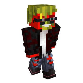 Watermelon Sunglasses Minecraft Skin