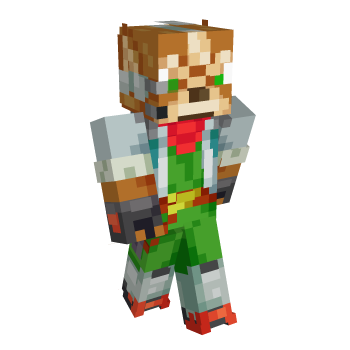 Headphones Star Fox Minecraft Skin