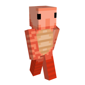Cambrian Lobster Minecraft Skin