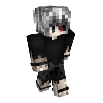 Tokyo Ghoul Ghoul Minecraft Skin