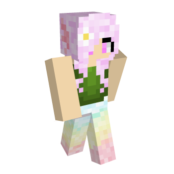 Water Pink Minecraft Skin