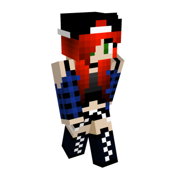 Emo Redhead Minecraft Skin
