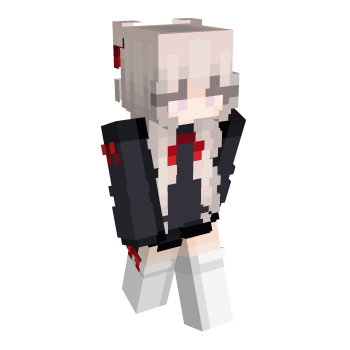Girl Bows Minecraft Skin