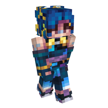 Neon Minecraft Skin