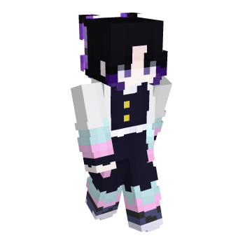 Demon Slayer Minecraft Skin