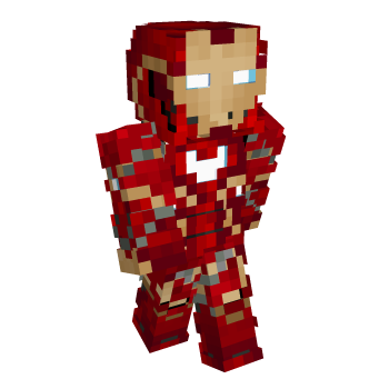 Iron Man Hero Minecraft Skin