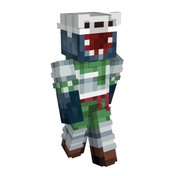 Squid Hat Minecraft Skin