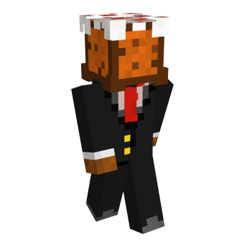 Suit Cake Minecraft Skin