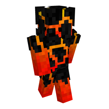 Lava Minecraft Skin