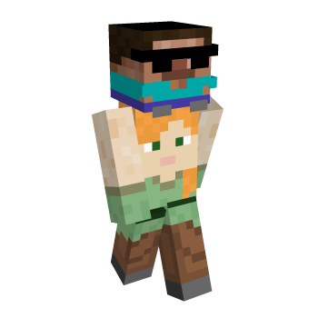 Funny Alex Minecraft Skin