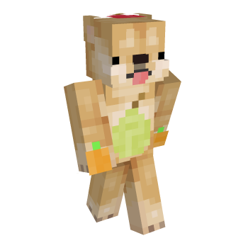 Apple Cute Minecraft Skin