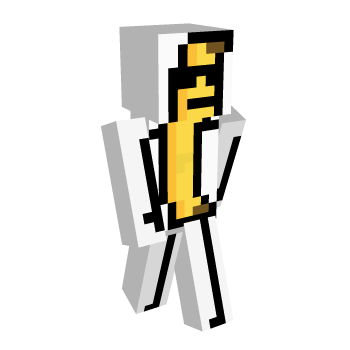 Banana Sunglasses Minecraft Skin