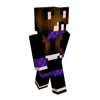 Cute Blue Minecraft Skin