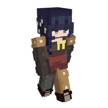 Cute Orange Minecraft Skin