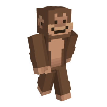 Monkey Animal Minecraft Skin