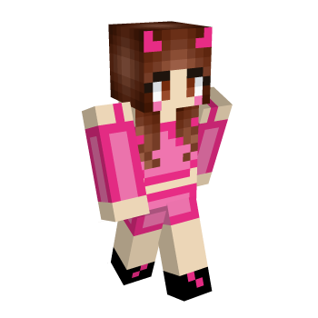 Skirt Curly Minecraft Skin