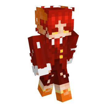 Red Hot Minecraft Skin
