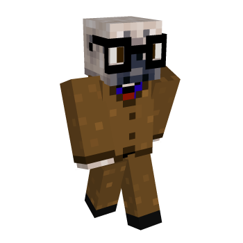 Pug Glasses Minecraft Skin