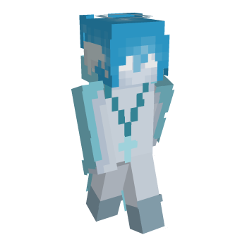 Light Blue Cyan Minecraft Skin