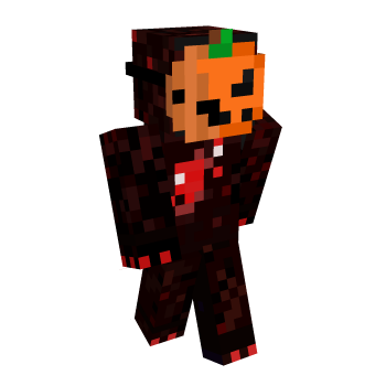 Creeper Pumpkin Minecraft Skin