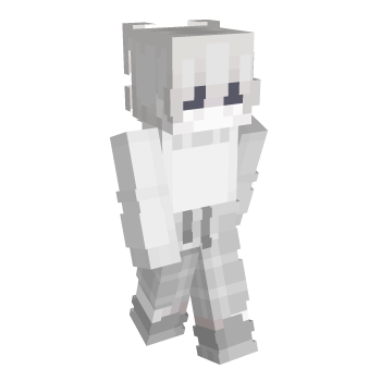Aesthetic White Minecraft Skin