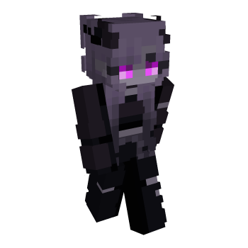 Purple Enderman Minecraft Skin