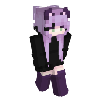 Girl Purple Minecraft Skin