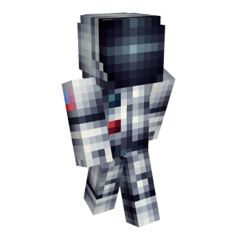 Astronaut Work Safety Helmet Minecraft Skin