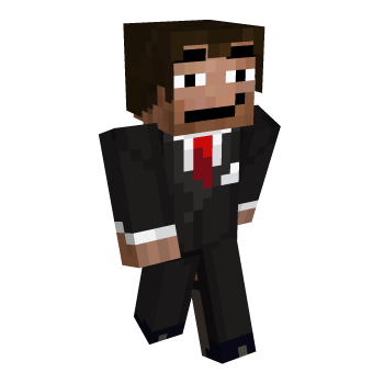 Ripped Suit Suit And Tie Minecraft Skin
