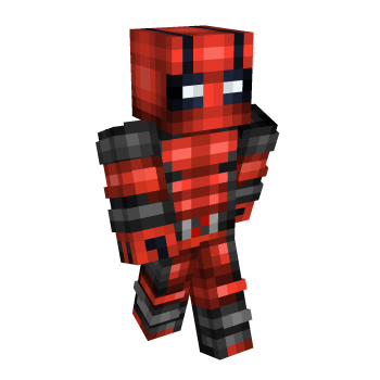 Deadpool Swordsman Minecraft Skin