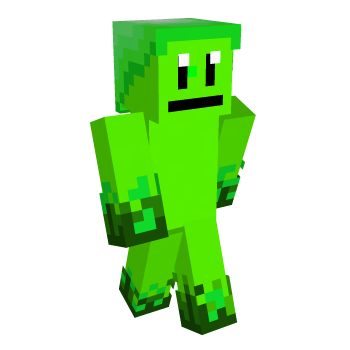Green Slime Minecraft Skin